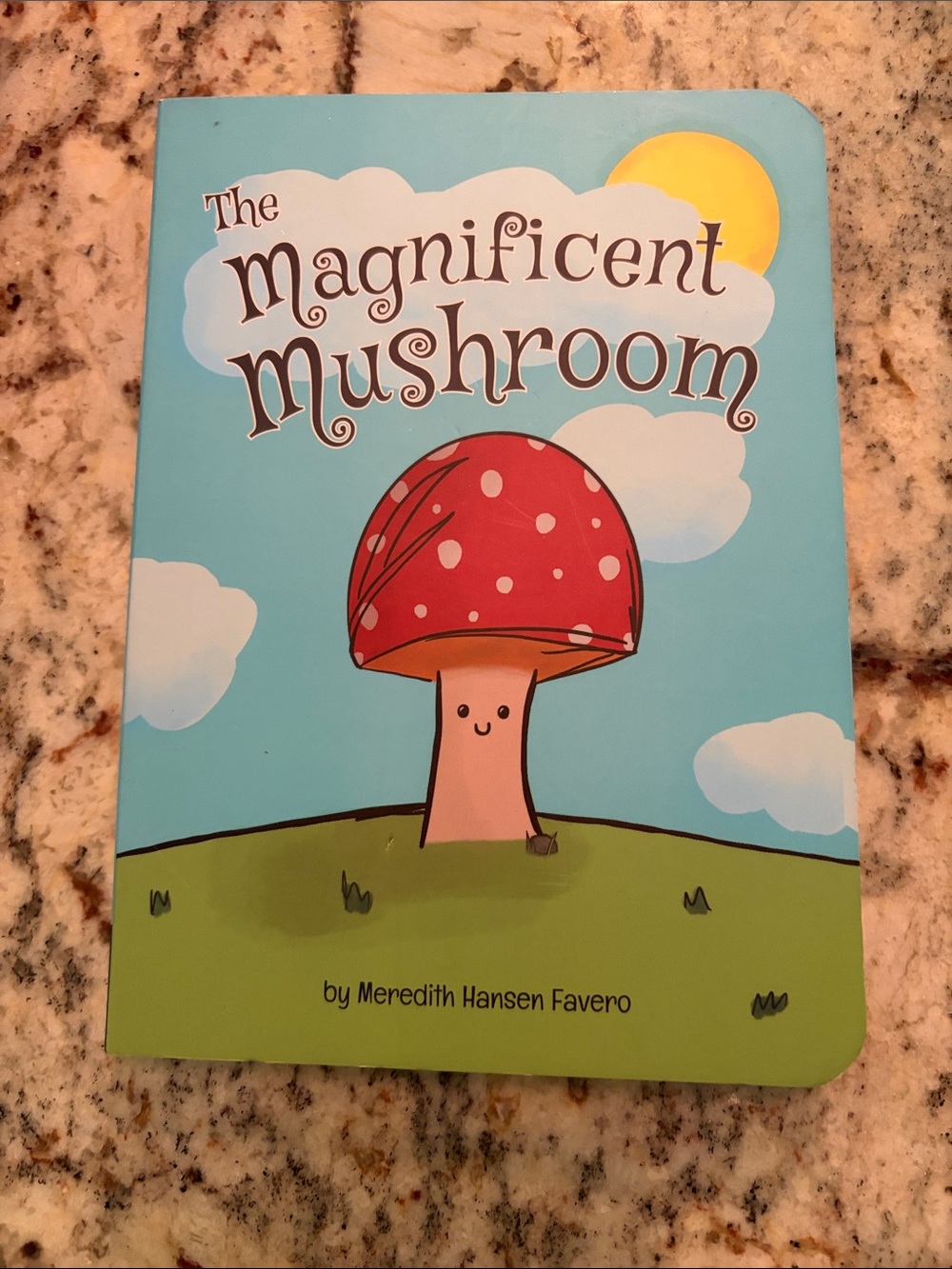 The Magnificent Mushroom book  with Red Polka-Dot Mushroom Cover